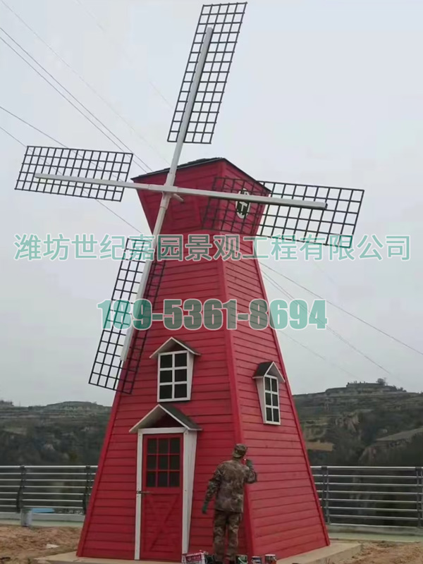 山西晉中直徑8米景觀風(fēng)車